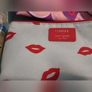 2 clinique bags with cleansing samples